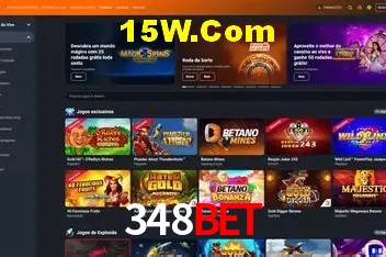 Slots com jackpots e giros grátis na 348Bet
